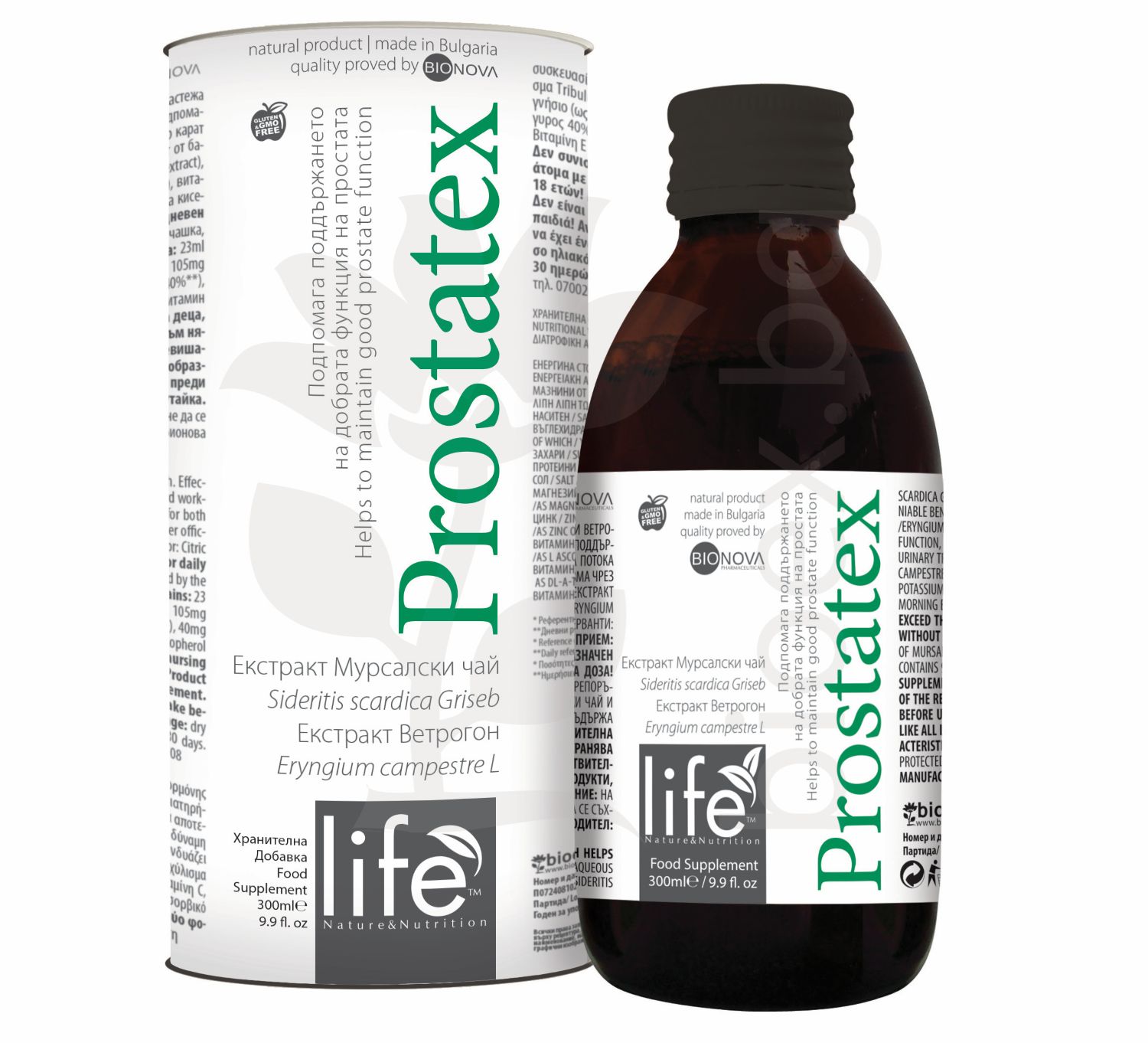 Prostatex – Мурсалски чай и Ветрогон, 300 ml