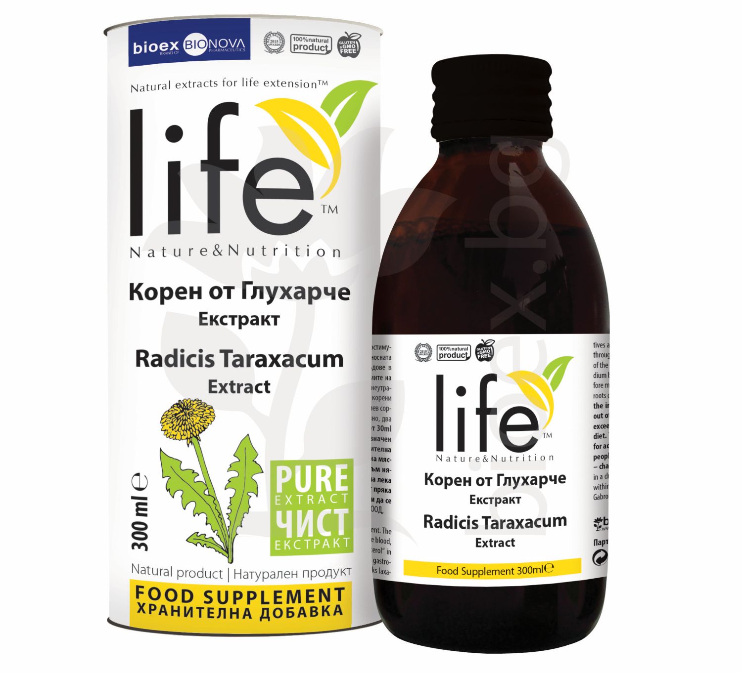Корен от глухарче – Staraxacum, 300 ml
